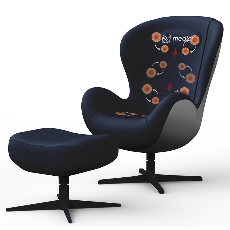 SL track shiatsu full body massage armchair 4d massage chair