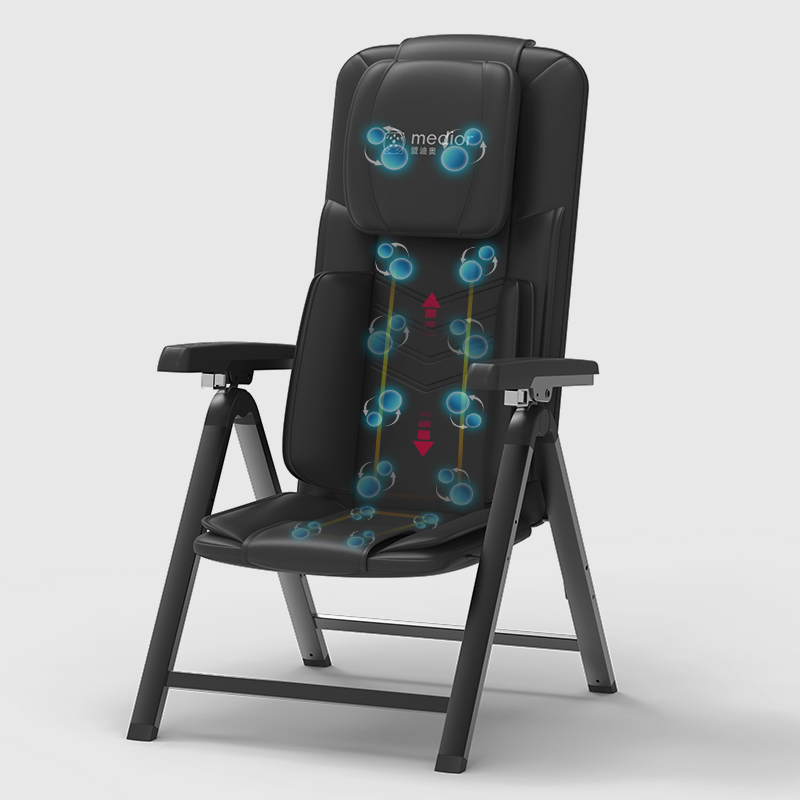 Folding massage chair